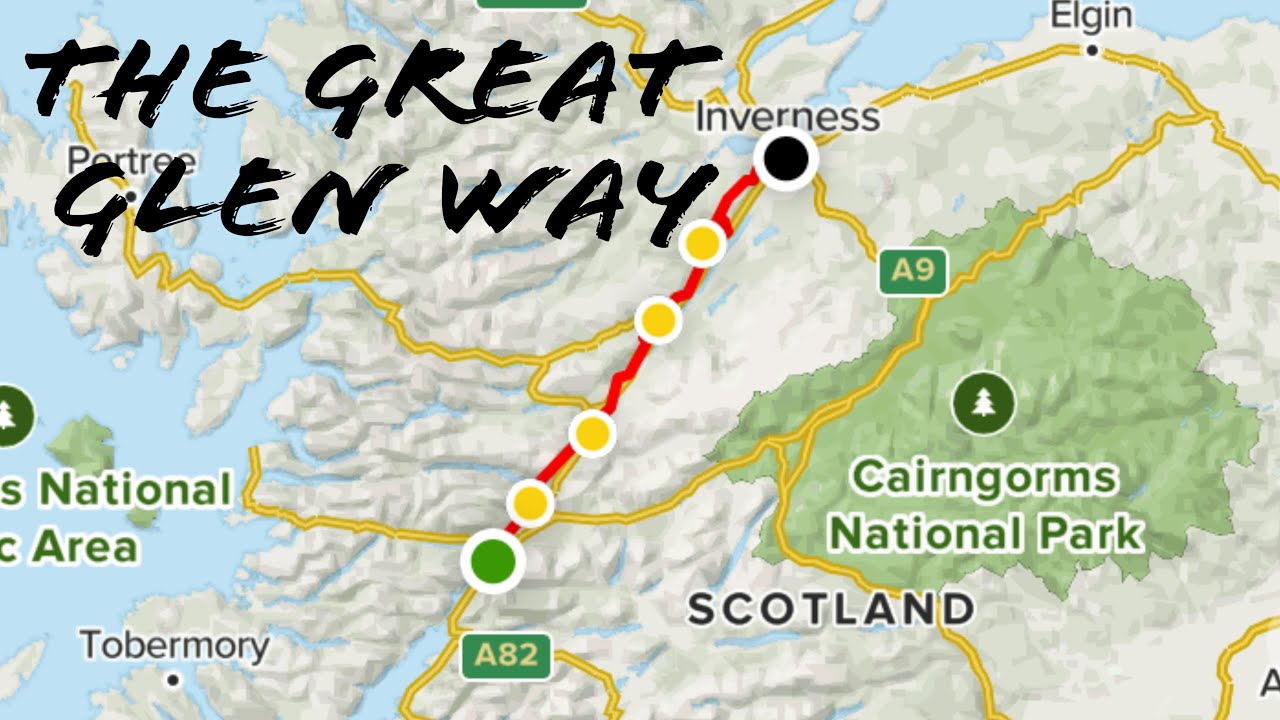 REAL LIFE walk through of the GREAT GLEN WAY / Scottish Highlands / 6 ...