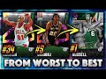 RANKING EVERY FREE TRIPLE THREAT SPOTLIGHT SIM CARD FROM WORST TO BEST IN NBA 2K21 MyTEAM!!