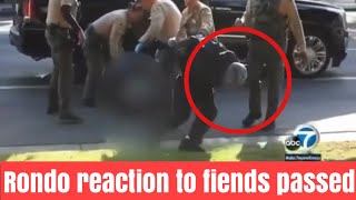 Quando Rondo Cries After he sees his friend body FOOTAGE