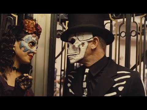 Celebrating The Day of The Dead in Mexico (Spectre, 2015)