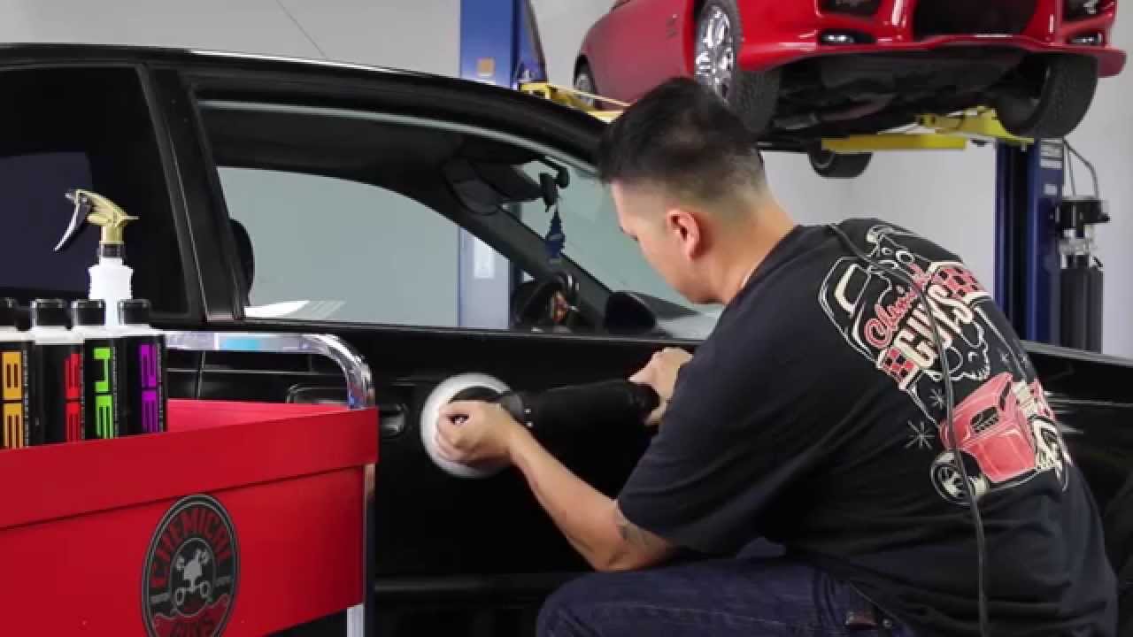 How To Polish Any Car With Microfiber Pads - Chemical Guys Auto Detailing 