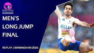 Four In A Row for Tentoglou | Men's Long Jump Final Replay | 2026 European Athletics Championships