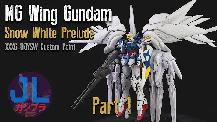 MG Wing Gundam Snow White Prelude Ver. Ka Part 1: Unbox & Test Fit | Custom Gunpla Painting