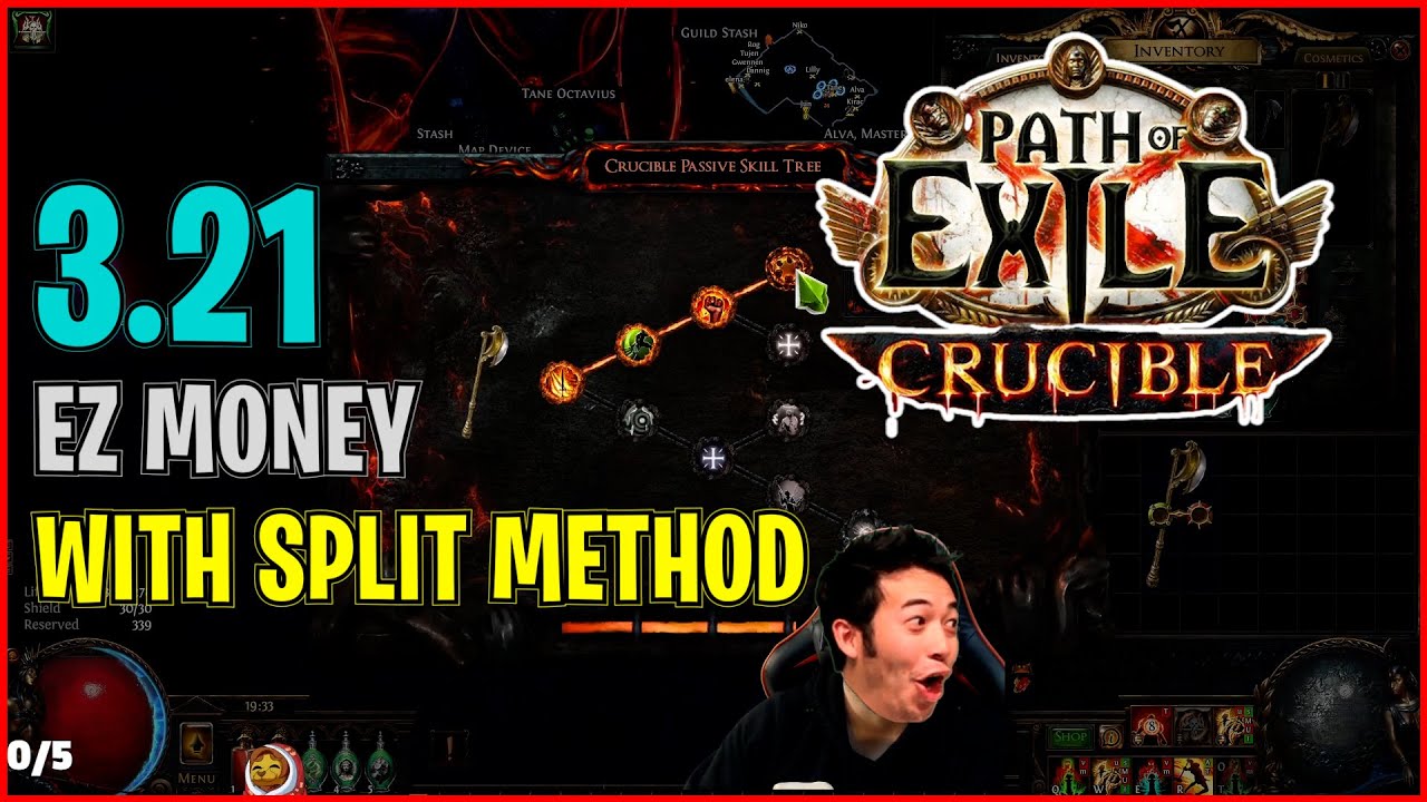 POE 3 21 DonTheCrown EZ Money With Split Method YouTube poe 3 21 donthecrown ez money with split method youtube