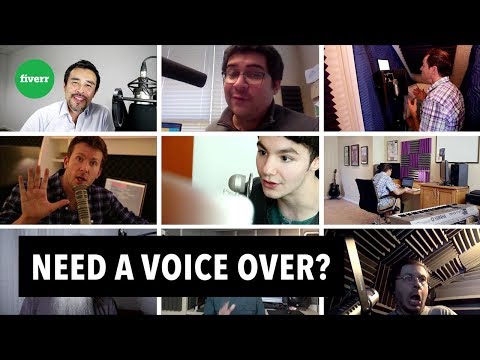 Need a Professional Voice Over? | Fiverr - Need a Professional Voice Over? | Fiverr