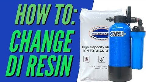 How To: Change DI Resin