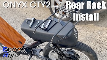 How to install the ONYX CTY2 Rear Rack