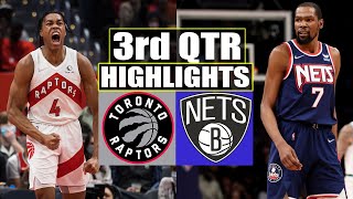 Toronto Raptors vs Brooklyn Nets 3rd QTR HIGHLIGHTS | March 25 | 2024 NBA Season