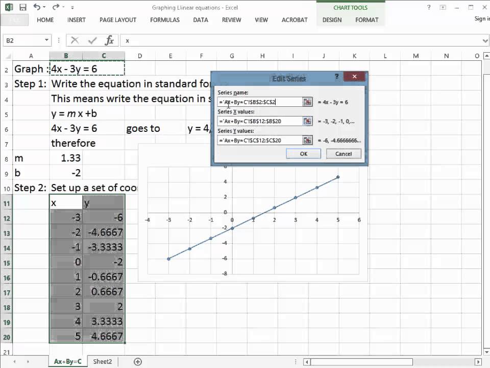 Display Equation On Chart Excel