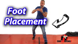 Foot Placement for Striking (Fighting Tips)