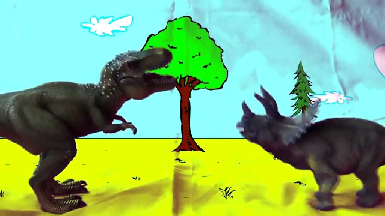 Dino Sport Fight: T-Rex VS Triceratops (Dinosaur Battle - Dinosaurs  Battling) - YouTube
