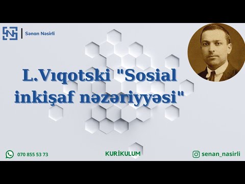 Video: Vygotsky sosial öyrənmə nəzəriyyəsi nədir?