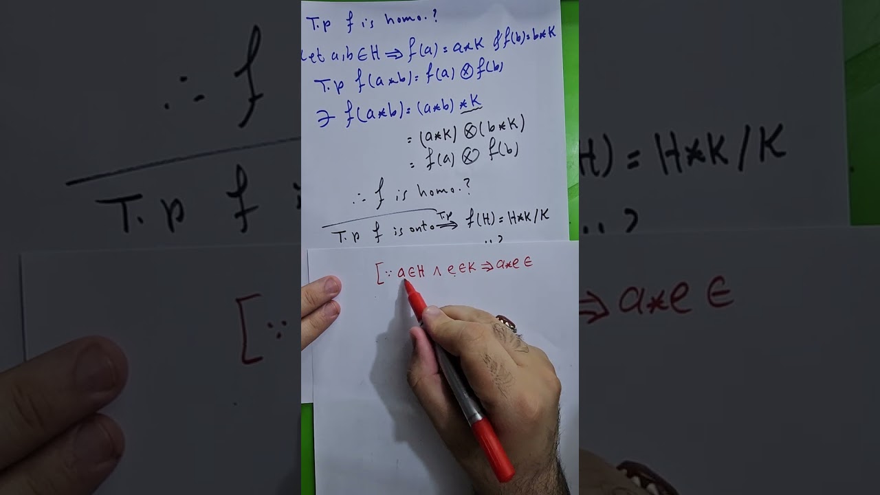 محاضرة 15 (الفصل الخامس) المبرهنة الاساسية الثانية في الزمر المتماثلة. نوار الأسدي