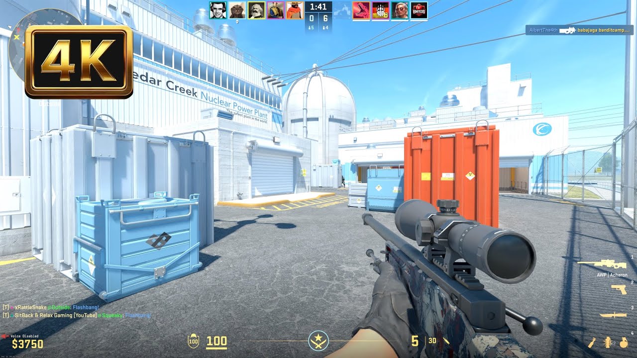 Counter Strike 2 Gameplay 4K (No Commentary) - YouTube