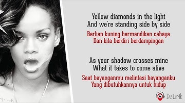 We Found Love - Rihanna ft. Calvin Harris (Lirik Lagu Terjemahan)
