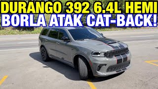 2022 Dodge Durango SRT 392 6.4L HEMI V8 Dual Exhaust w/ BORLA ATAK CAT-BACK!