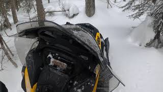 Getting skidoo tundra unstuck