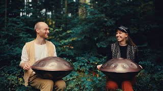 Emerald - Changeofcolours & Malte Marten | 1 Hour Handpan Music | Ayasa E Amara & C Aegean