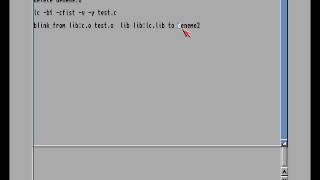 Amiga Lattice c compiler use on cli command Wealth