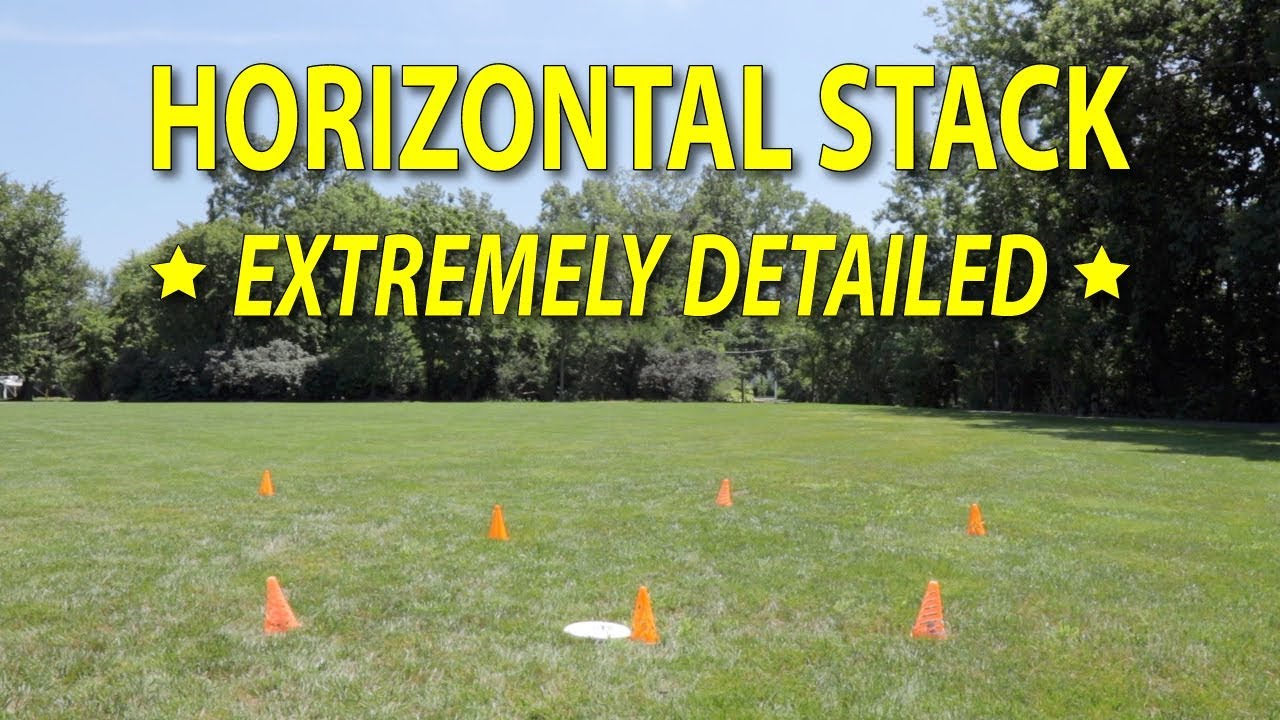 Horizontal Stack Tutorial Ultimate Frisbee Offense YouTube