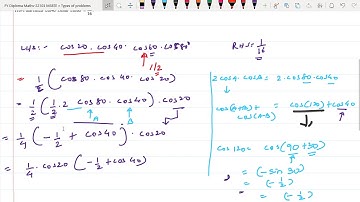 Basic Mathematics Trignometry -  Type6 Exam Problems  Defactorization   Part 1