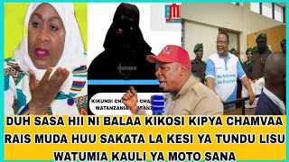 DUH SASA HII NI BALAA KIKOSI KIPYA CHAMVAA RAIS MUDA HUU SAKATA LA KESI YA TUNDU LISU WATUMIA KAULI