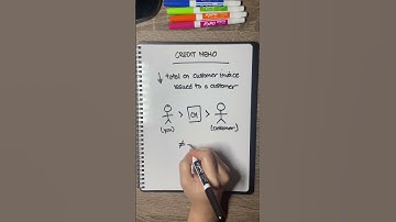 What is a Credit Memo? #beyourownboss #financialeducation #entrepreneurship