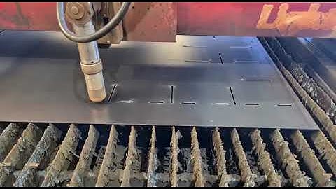Esprit Automation model D1500 & Hypertherm HPR130 CNC plasma cutter - function test
