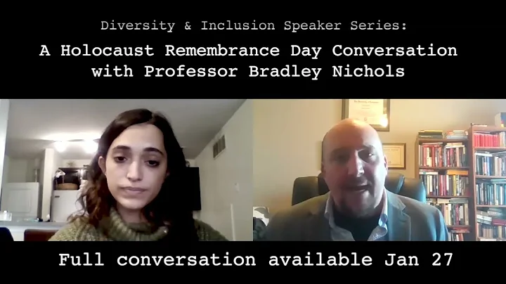 Teaser - A Holocaust Remembrance Conversation with...