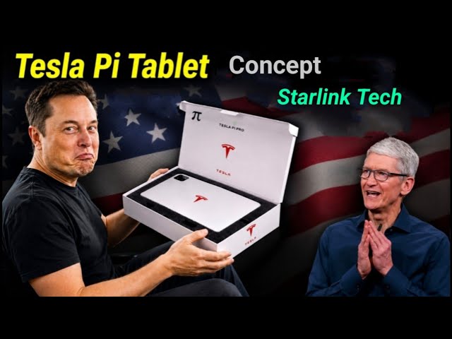 Tesla Pi Tablet: Bye iPad Pro? Starlink internet, Grok AI & Elon