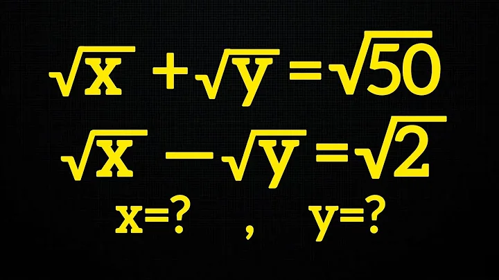 Morocco l can you solve? l A Very Nice Radical Algebraic Problem l Olympiad Mathematics 