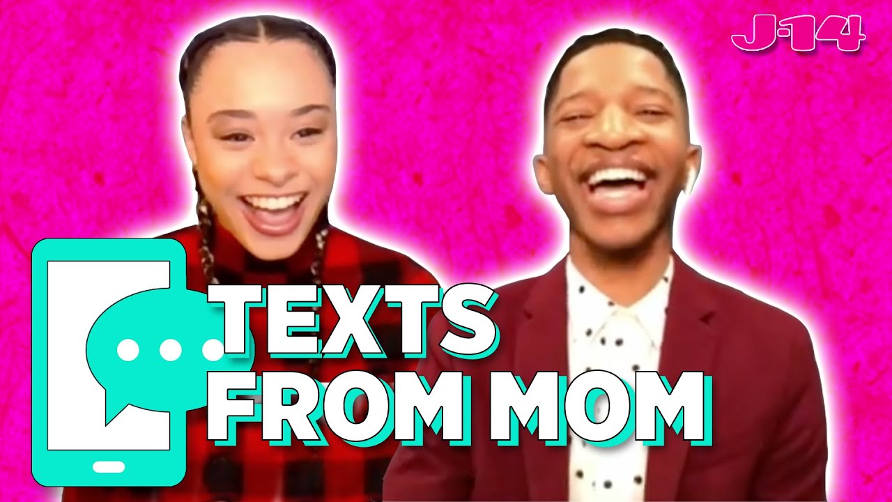 All That Stars Lex Lumpkin and Gabrielle Nevaeh Green Read Texts From Mom