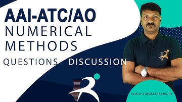 Numerical Methods- AAI-ATC/AO- தமிழில்