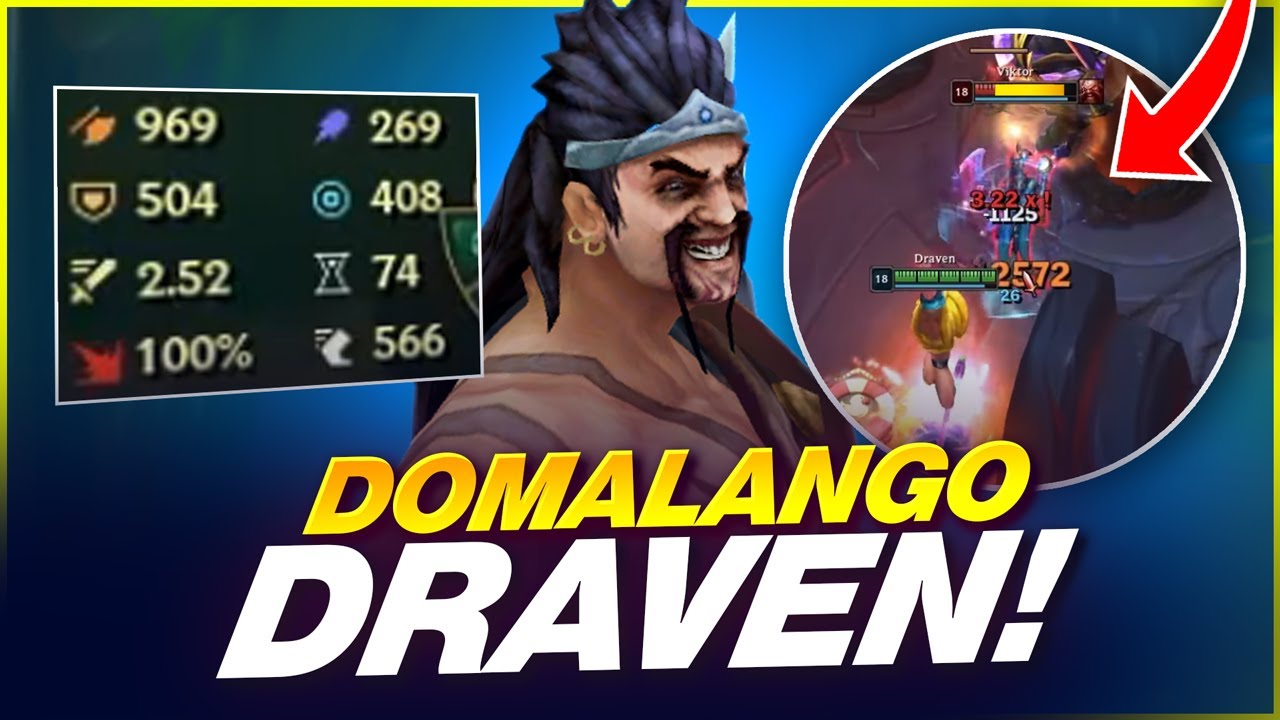 RAKİBE 1 TANE VURAN DOMALANGO DRAVEN!
