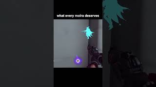 dva gives moira a gift💥#overwatch #gaming #overwatchclips #overwatch2 #ow2