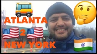 ATLANTA TO NEW YORK 🚌 TRIP 🇺🇸