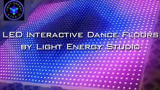 LED Interactive Dance Floor Demo