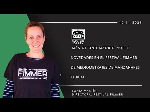 Novedades en el festival Fimmer de mediometrajes de Manzanares El Real