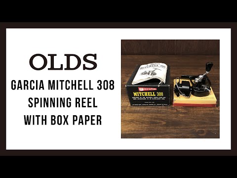 Garcia Mitchell 308 Spinning Reel With Box Paper Mint｜OLDS - YouTube
