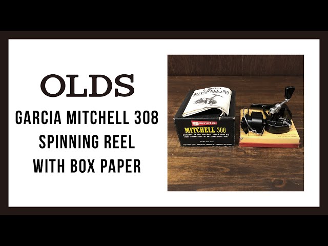 Garcia Mitchell 308 Spinning Reel With Box Paper Mint｜OLDS - YouTube