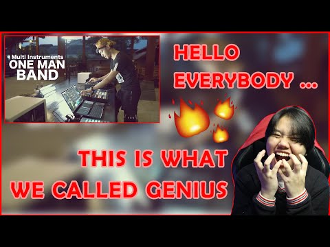 MALAYSIAN REACT TO One Man Band (Multi Instruments) by Alffy Rev | THE REAL GENIUS | REACTION !!!