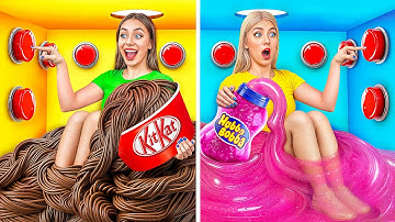 1000 Mystery Buttons Challenge Only 1 Lets You Escape |Funny Situations and Fails Multi DO Challenge