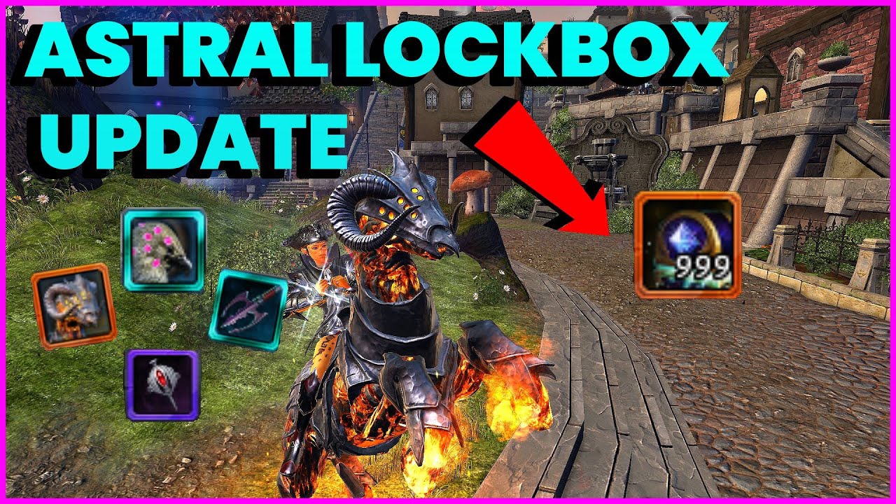 BRUTAL RNG! 75 Milion AD Worth Updated Astral Lockboxes Check NEW Rewards - Neverwinter