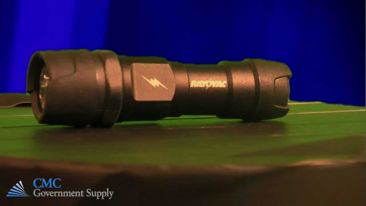 Rayovac Industrial Grade LED Indestructible Flashlight with Batteries