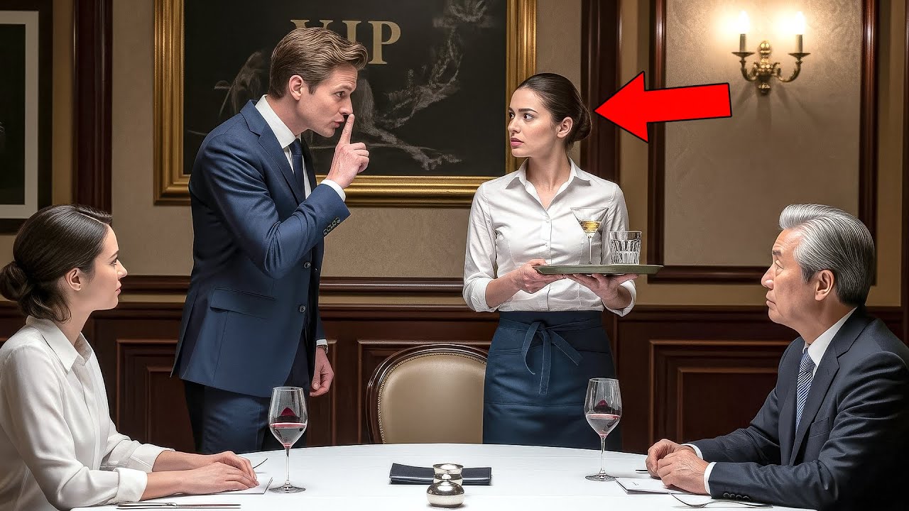 “Don’t Speak in Meetings” — Said the Manager… Then the Waitress Saved a $50M Deal