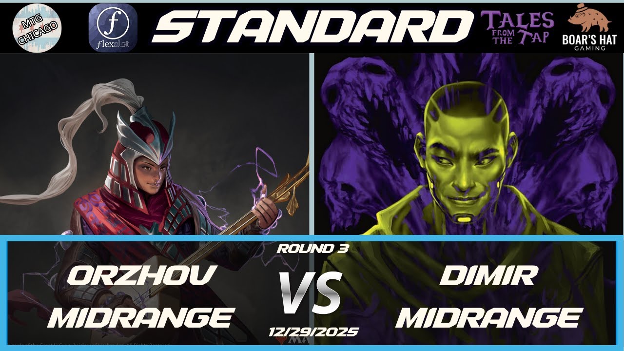 Оржов Мидрейндж против Димир Мидрейндж [MTG Standard, 3 раунд]