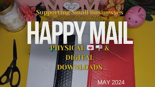 Happy Mail 📬 & Digital Downloads 🎬 /Supporting Small Businesses /Cutest Savings Challenges💗