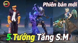 Liên quân mobile 5 Tướng Tăng Sức Mạnh Mùa 13 ⚡ Phiên bản mới Pháp Sư Trỗi Dậy TNG