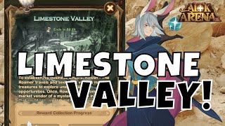 LIMESTONE VALLEY - FAST GUIDE - VOYAGE OF WONDERS! [FURRY HIPPO AFK ARENA]