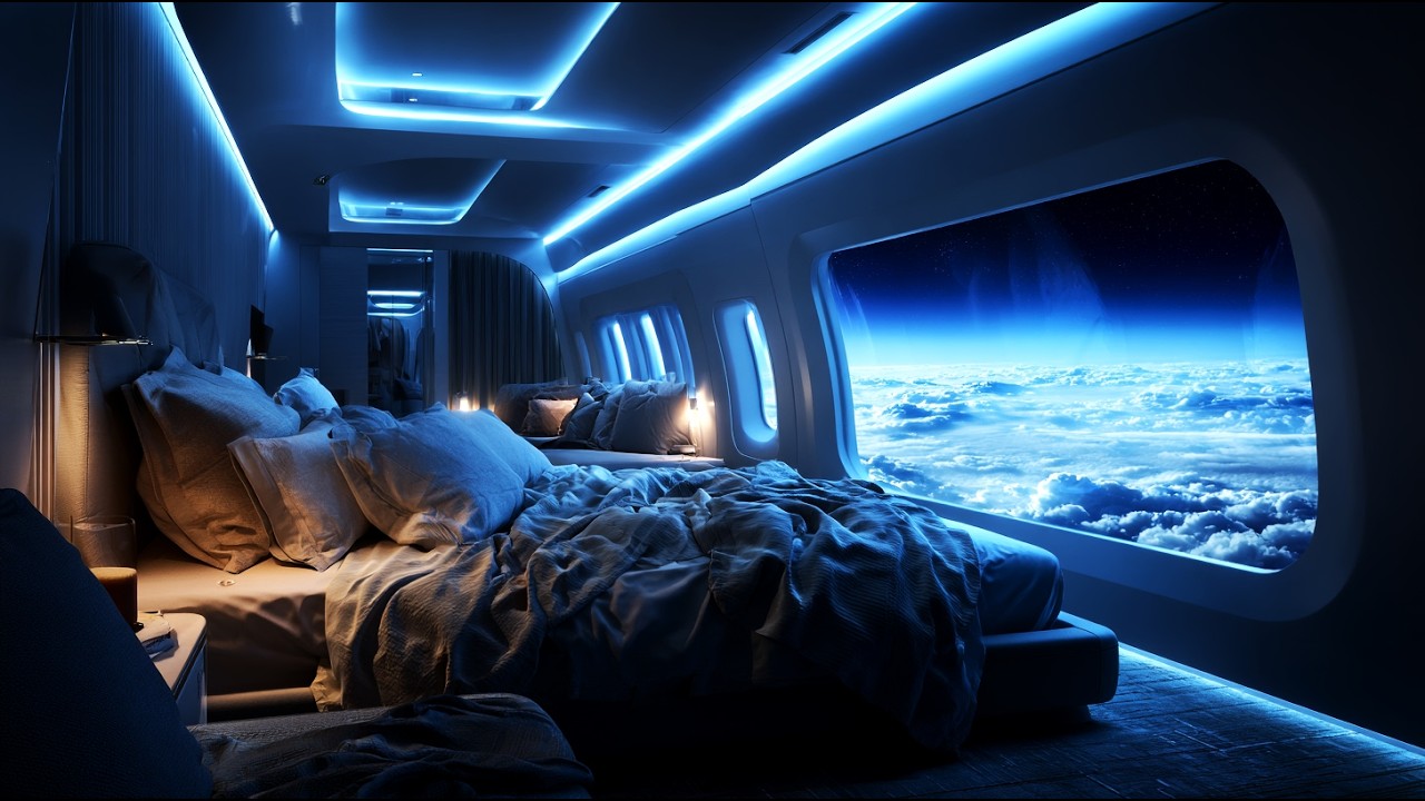 Sleep Like Never Before | ASMR Airplane Cabin Sound for Deep Sleep